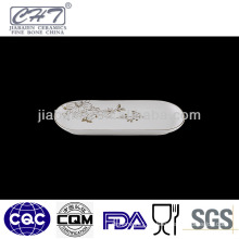 A014 High quality ceramic towel tray for restaurant